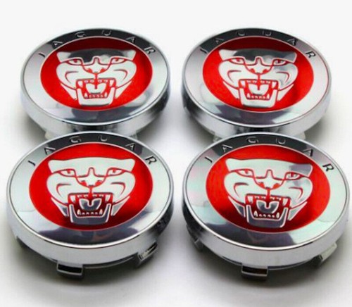60mm für jaguar rot - 4x,