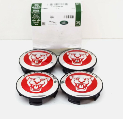 Neu jaguar rote - jaguar, radnabenkappen